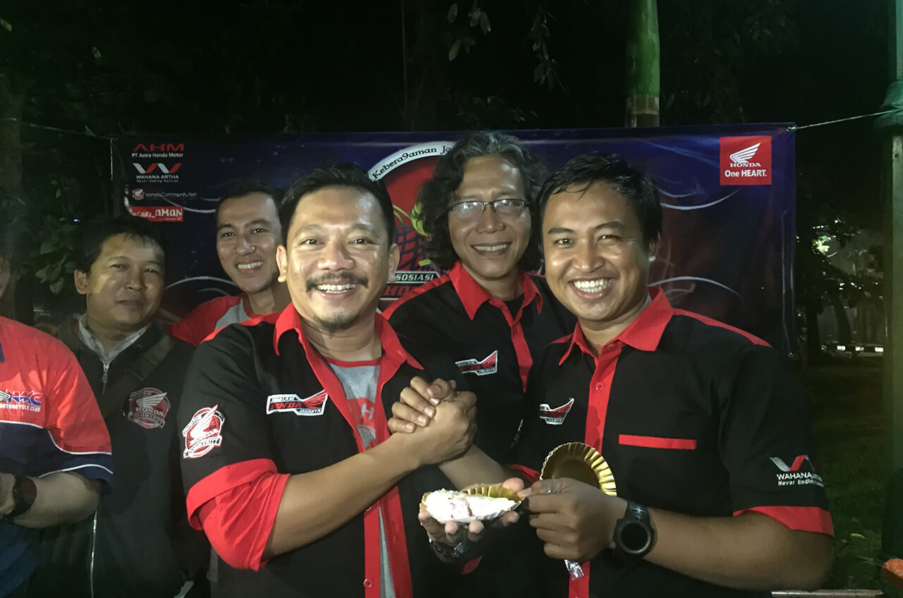 Asosiasi Honda Jakarta 9 Tahun Penuh Keakraban Dan Kekeluargaan