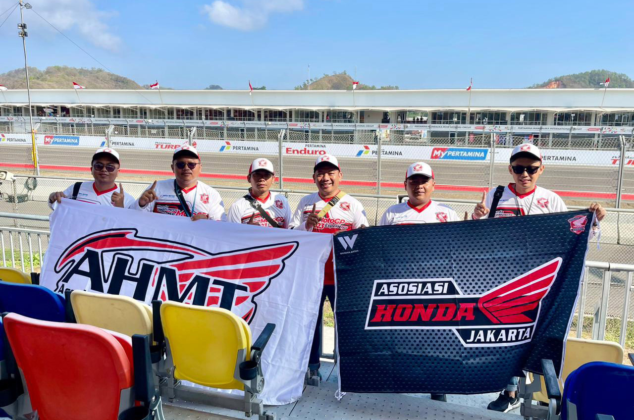 70 Komunitas Honda Indonesia, Beruntung Saksikan MotoGP Mandalika