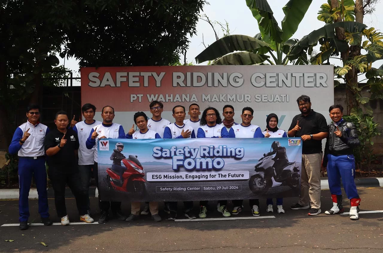 Edukasi Keselamatan Berkendara Safety Riding FOMO, Wujud Komitmen Wahana Honda Wujudkan #Cari_Aman