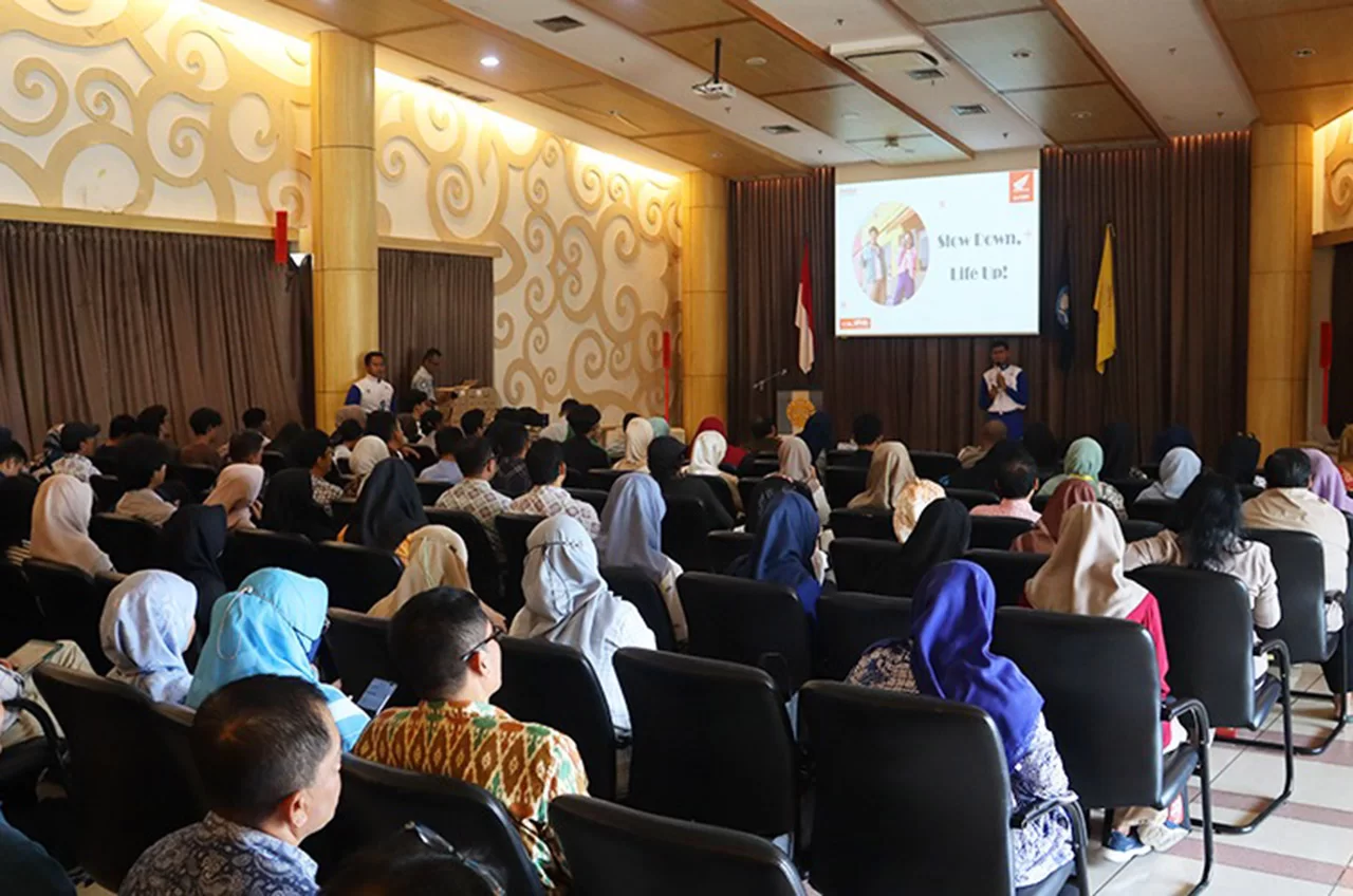 Ratusan Generasi #Cari_Aman Kembali 'Dilahirkan' AHM Dan WMS Di Universitas Indonesia