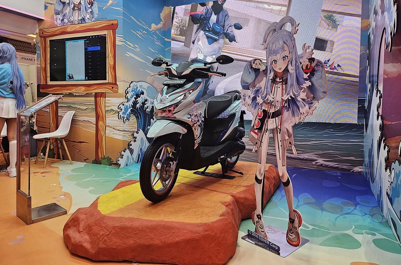 New Honda BeAT X Kobo Kaneru Menjadi Bukti Kreativitas Di Indonesia Comic Con 2024