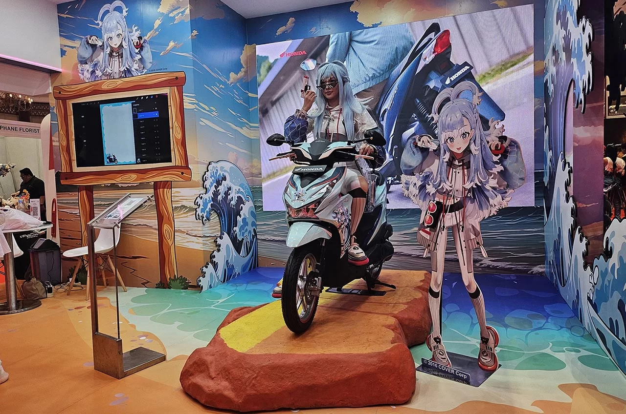 New Honda BeAT X Kobo Kaneru Menjadi Bukti Kreativitas Di Indonesia Comic Con 2024