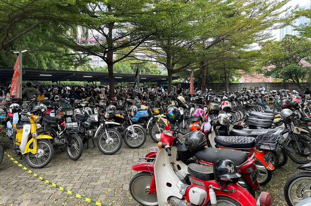 PT WMS Dukung Indonesia Cub Meeting (ICM) 2024, Gathering Ratusan Bikers Pecinta Motor Bebek