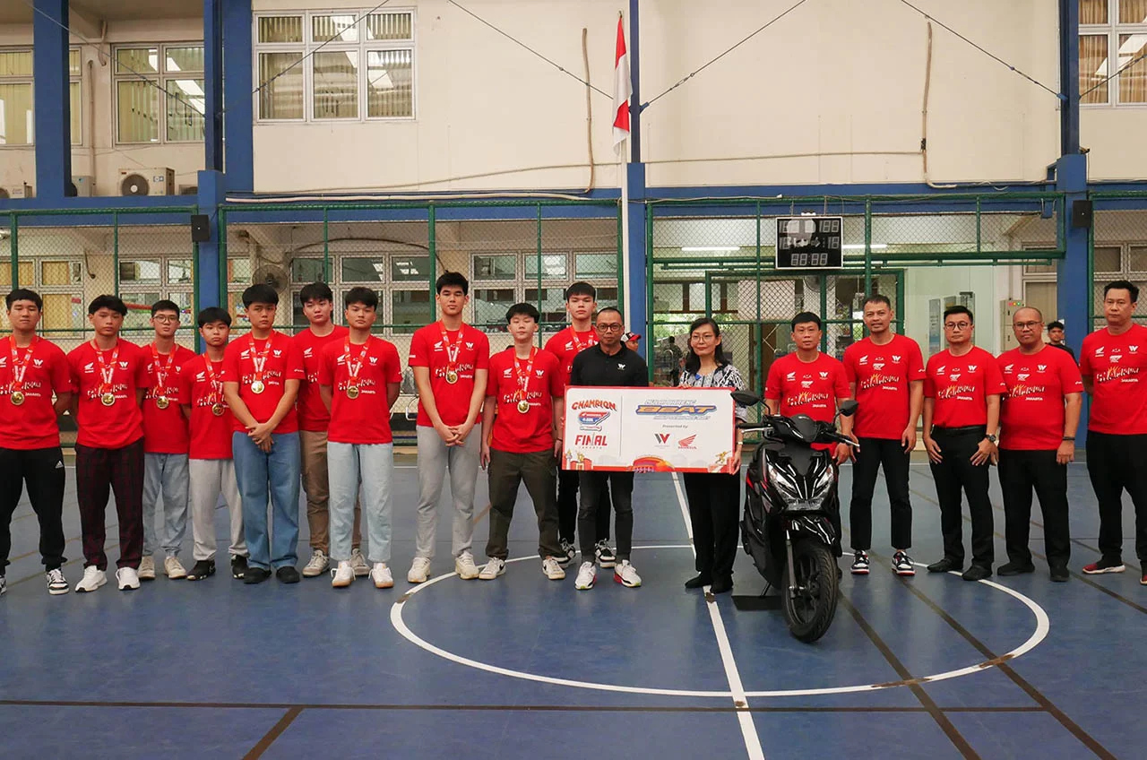 Pemenang Honda DBL Jakarta Championship Resmi Meminang New Honda BeAT