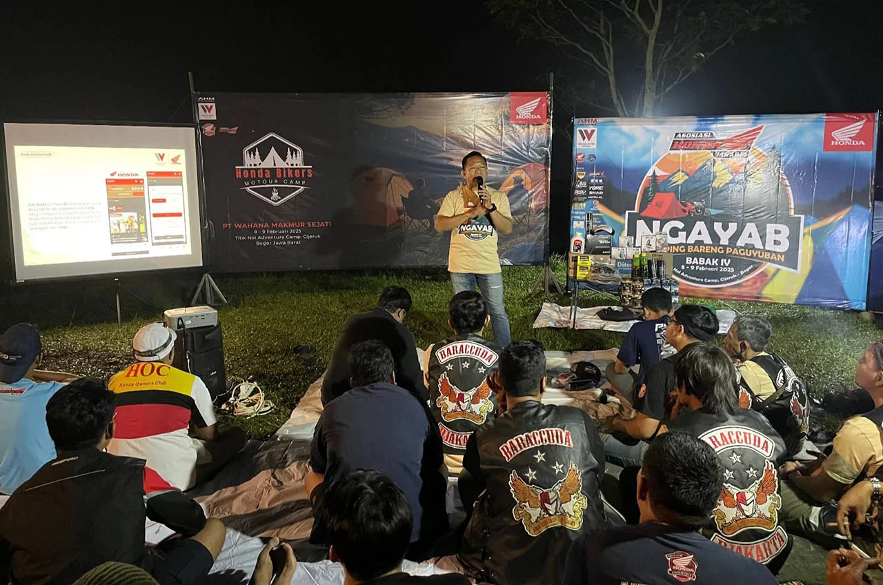 Honda Bikers Motour Camp 2025 Ajang Silaturahmi, Touring, Dan Peningkatan Kreativitas Bikers