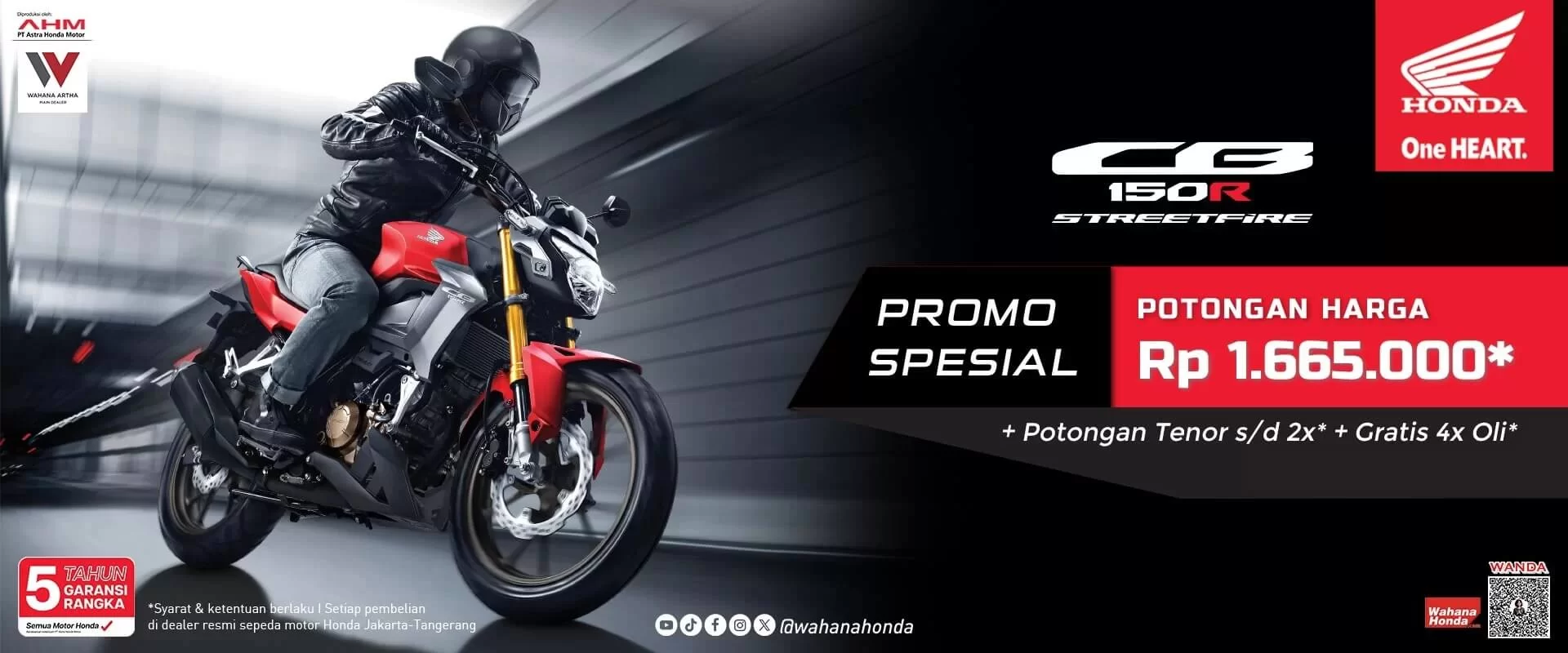 Honda CB150R Periode Mei 2024