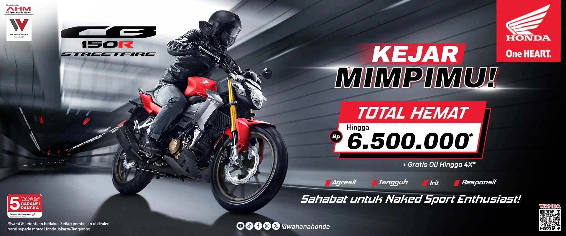 Honda CB150R Periode November 2024