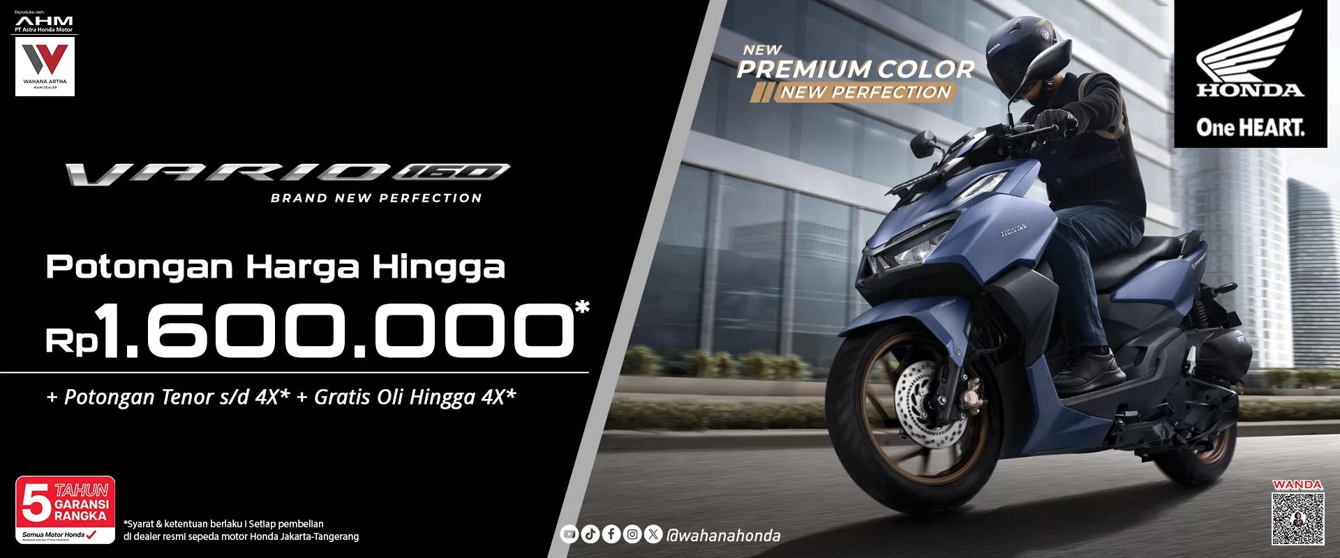 Honda Vario 160 Periode November 2024