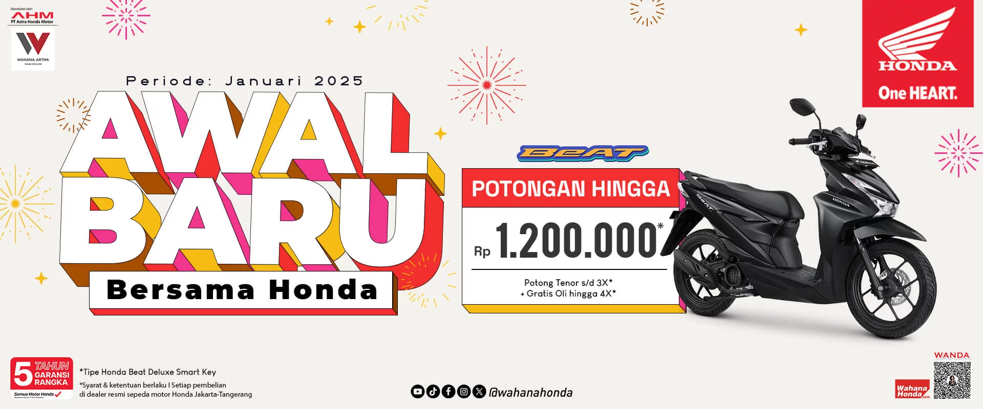 Honda BeAT Periode Januari 2025