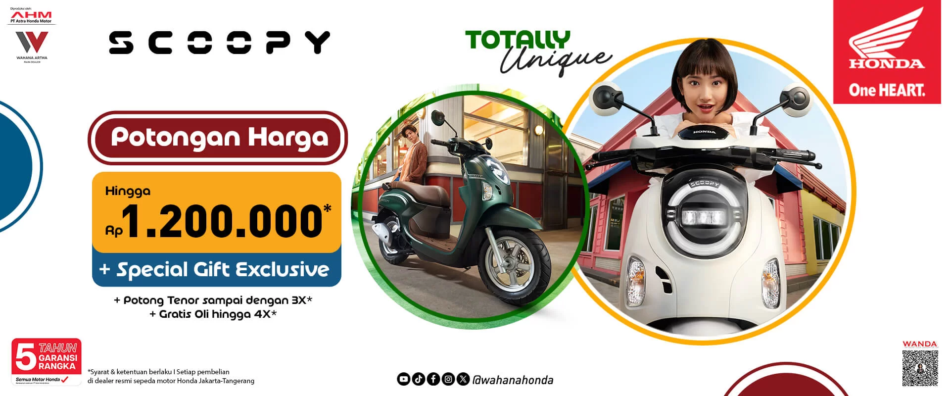 Honda Scoopy Periode Februari 2025